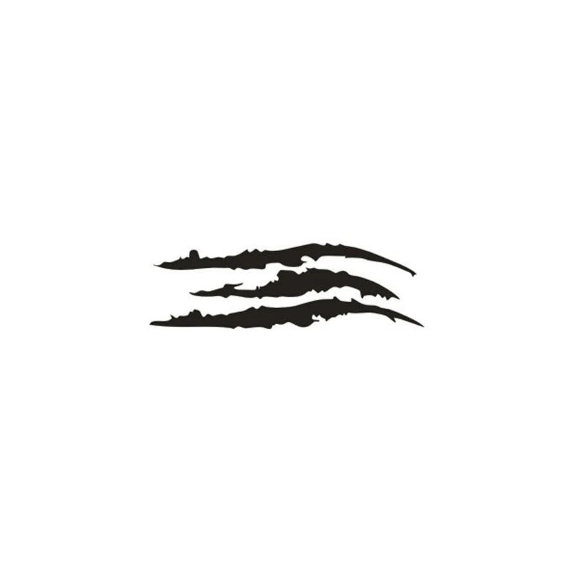 Reflective Monster Claw Scratch Stripe Car Decal - Waterproof Vinyl Headlight Accessory for Auto Exterior