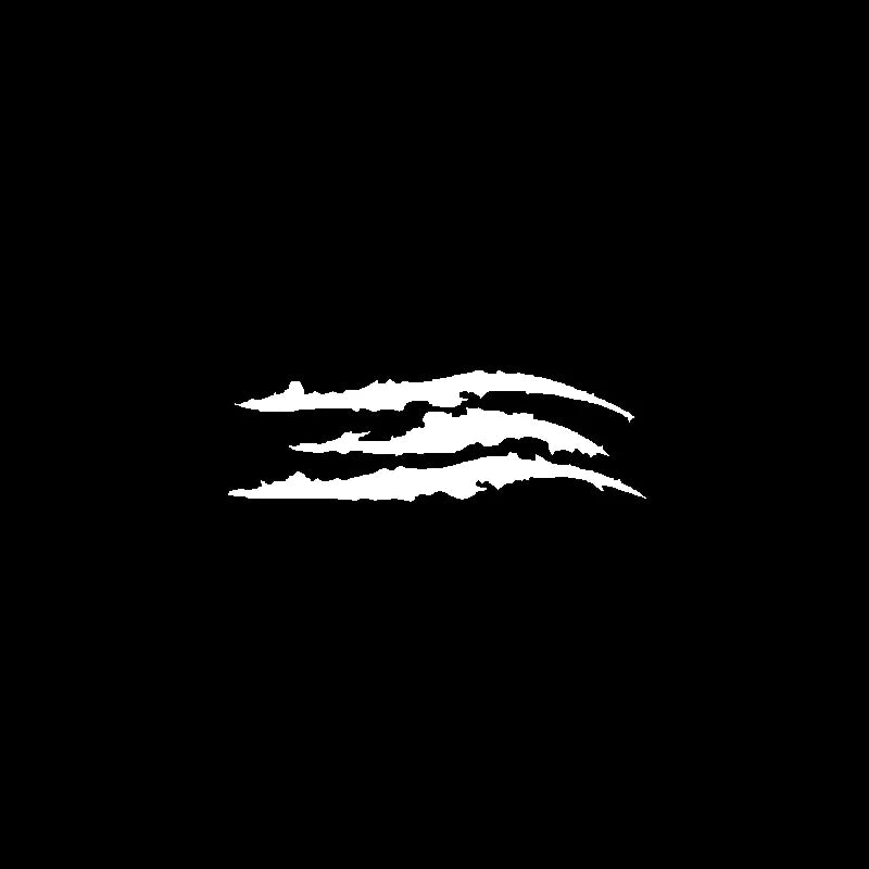 Reflective Monster Claw Scratch Stripe Car Decal - Waterproof Vinyl Headlight Accessory for Auto Exterior
