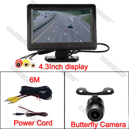 4.3-Inch Rear View Camera Monitor with Reversing Camera for Vehicle Parking Assistance System