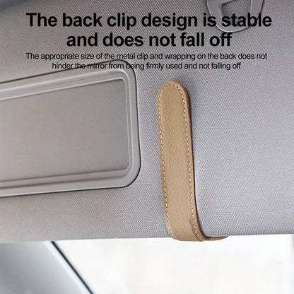 Universal Car Sunglasses Holder Clip Sun Visor Glasses Box Ticket Holder Stand Pen Case Multi-Function Storage Car Accessories