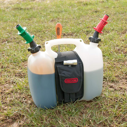 Oregon 562406 Combi-Can, Transparent, 6 Liters Fuel and 3 Liters Professional Oil