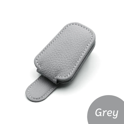 Universal Car Sunglasses Holder Clip Sun Visor Glasses Box Ticket Holder Stand Pen Case Multi-Function Storage Car Accessories